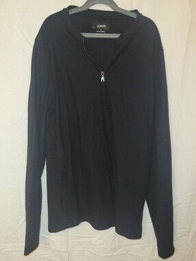 Alfani Black Pullover Shirt